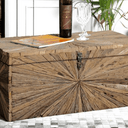 Hand Carved Trunk Chest | Coffee Table at Online8 Furniture Auckland NZ