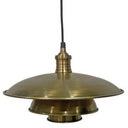 Hanging Pendant - Antique Brass at Online8 Furniture Auckland NZ