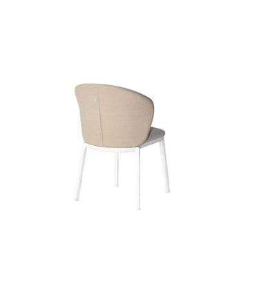 Havana Dining Chair White Outdoor at Online8 Furniture Auckland NZ