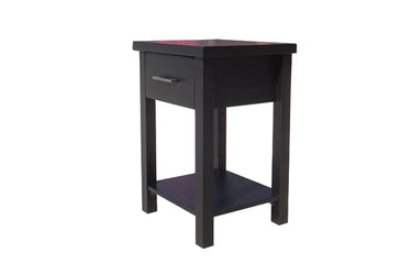 Helen Bedside Table Black at Online8 Furniture Auckland NZ