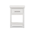 Helen Bedside Table White at Online8 Furniture Auckland NZ