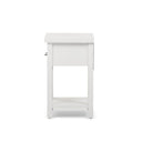 Helen Bedside Table White at Online8 Furniture Auckland NZ