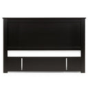 Helen Black Headboard Queen at Online8 Furniture Auckland NZ