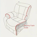 Hudson Recliner Lounge Suite at Online8 Furniture Auckland NZ