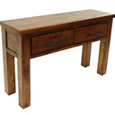 Industrial 2 Drawer Hall Table at Online8 Furniture Auckland NZ