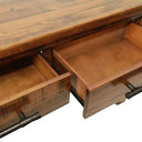 Industrial 2 Drawer Hall Table at Online8 Furniture Auckland NZ