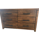 Industrial 6 Drawer Lowboy at Online8 Furniture Auckland NZ