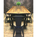 Industrial Metal Dining Chair at Online8 Furniture Auckland NZ