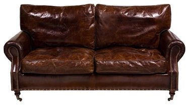 Kensington 2 Seater Sofa - Vintage Cigar at Online8 Furniture Auckland NZ