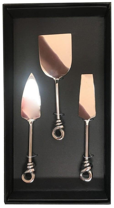 Knot cheese set/3 - Shiny at Online8 Furniture Auckland NZ