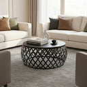 Lamai Round Metal Coffee Table at Online8 Furniture Auckland NZ