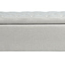 Lambton Linen Blanket Box - Salt & Pepper at Online8 Furniture Auckland NZ