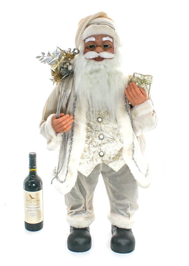 Large Gold/Pearl Santa at Online8 Furniture Auckland NZ