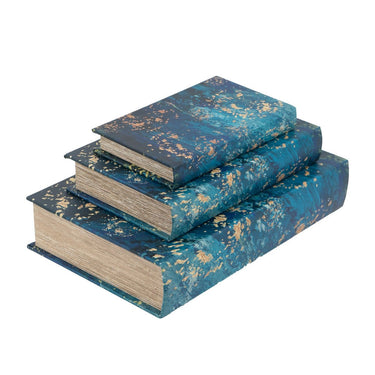 Leather Book Boxes S/3 at Online8 Furniture Auckland NZ