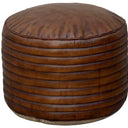 Leather Ottoman | Pouf at Online8 Furniture Auckland NZ