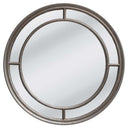 Lorenzo Round Wall Mirror 100cm at Online8 Furniture Auckland NZ