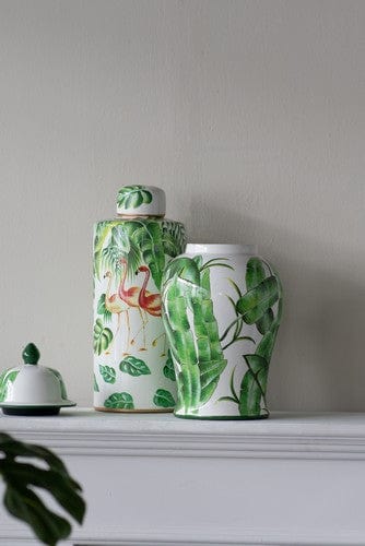 Lovise Flamingo Jar at Online8 Furniture Auckland NZ