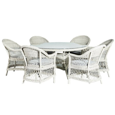 Madrid Outdoor 7 Pce Set at Online8 Furniture Auckland NZ