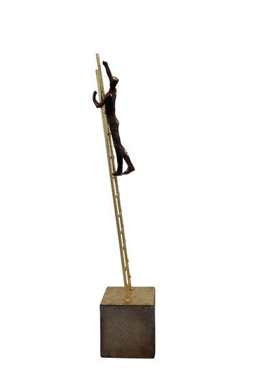 Man Climbing on Ladder at Online8 Furniture Auckland NZ