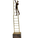 Man Climbing on Ladder at Online8 Furniture Auckland NZ