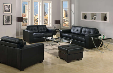 Metro 3 Seat Sofa - Black at Online8 Furniture Auckland NZ