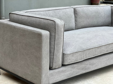 Metropolis 3 Seat Sofa - Elephant Grey at Online8 Furniture Auckland NZ