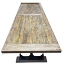 Michigan French Iron Dining Table - 3000mm at Online8 Furniture Auckland NZ