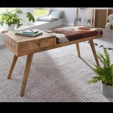 Mid Century Phone Bench | Coffee Table at Online8 Furniture Auckland NZ