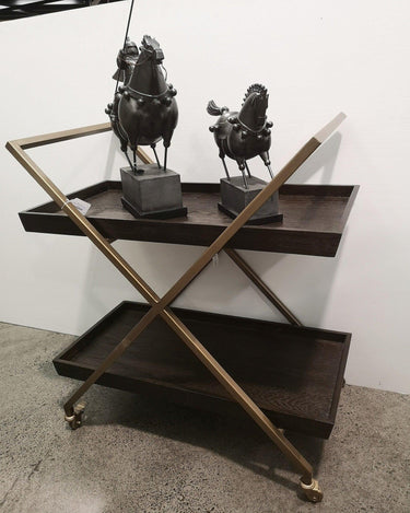 Monterey Bar Cart l Drinks Trolley at Online8 Furniture Auckland NZ