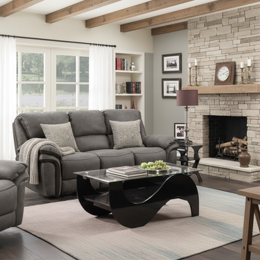 Amario 3 Seater Recliner Sofa - Grey at Online8 Furniture Auckland NZ