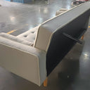 New York Sofabed - Grey with white piping at Online8 Furniture Auckland NZ