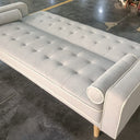 New York Sofabed - Grey with white piping at Online8 Furniture Auckland NZ