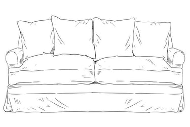 Newport 2.5 Seater - Frame at Online8 Furniture Auckland NZ