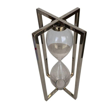 Nickle Finish Sand Timer at Online8 Furniture Auckland NZ