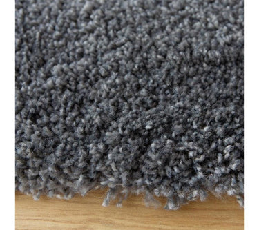 Nomadic Round Dark Grey Rug at Online8 Furniture Auckland NZ