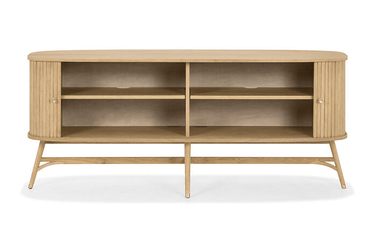 Nordic Oak Sideboard with Sliding Doors at Online8 Furniture Auckland NZ