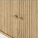 Nordic Oak Sideboard with Sliding Doors at Online8 Furniture Auckland NZ