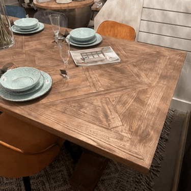 Old Elm 250cm Reclaimed Timber Dining Table at Online8 Furniture Auckland NZ