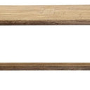 Old Elm Bench Seat with Pedestal Base - 1850mm at Online8 Furniture Auckland NZ