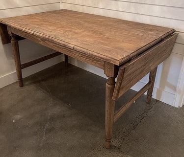 Old Elm French Extension Dining Table at Online8 Furniture Auckland NZ