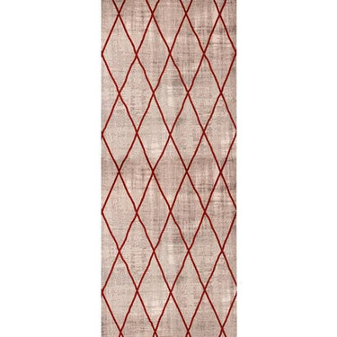 Opale Cross Silver Red Runner at Online8 Furniture Auckland NZ