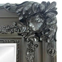 Ornate Bevelled Wall Mirror – Black at Online8 Furniture Auckland NZ