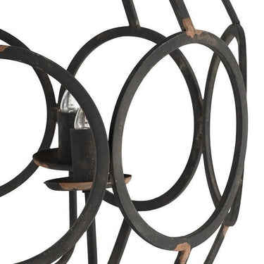 Ornate Malin Four-Light Orb Chandelier at Online8 Furniture Auckland NZ