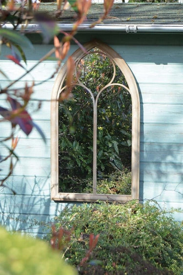 Outdoor/Indoor Mirror - Antique White at Online8 Furniture Auckland NZ