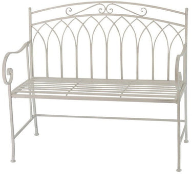 Outdoor Metal Bench at Online8 Furniture Auckland NZ