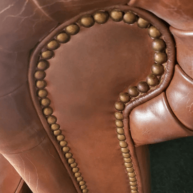 Oxford Chesterfield Aged Leather 3 Seater Sofa - Vintage Cigar at Online8 Furniture Auckland NZ
