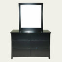 Paiden 6 Drawer Dresser with Mirror at Online8 Furniture Auckland NZ