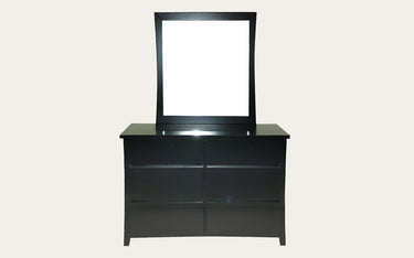 Paiden 6 Drawer Dresser with Mirror at Online8 Furniture Auckland NZ