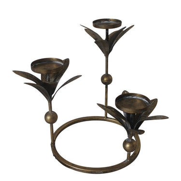 Palm Candle Holder at Online8 Furniture Auckland NZ