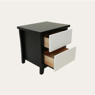 Patrick 2 Drawer Bedside Table at Online8 Furniture Auckland NZ